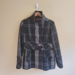 Esprit Plaid Coat